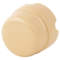 Нажмите для увеличения Ретро коробка распределительная, фарфоровая, Salvador D85 мм, цвет Имбирь, BOX2GI