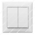 Нажмите для увеличения Valena бел. Выключатель 2-кл.   (774405) Legrand