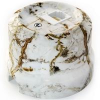 Нажмите для увеличения Розетка компьютерная RJ-45, цвет мрамор Lindas