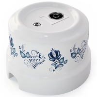 Нажмите для увеличения Розетка Lindas TV, цвет гжель