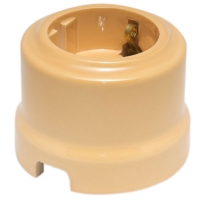 Нажмите для увеличения Ретро розетка Lindas, цвет слоновая кость