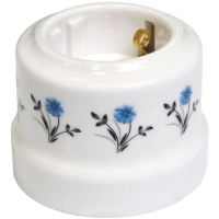 Нажмите для увеличения Ретро розетка Lindas, цвет васильки