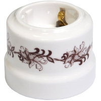 Нажмите для увеличения Ретро розетка Lindas, коричневый узор