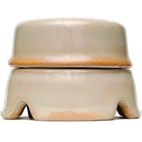 Нажмите для увеличения Ретро коробка распределительная, фарфоровая, Salvador BOX2GD, D85 мм, бежевая