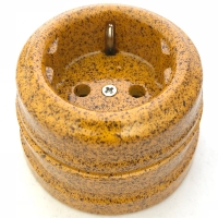 Нажмите для увеличения Ретро розетка, фарфоровая, цвет: Art-Giallo