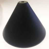 Нажмите для увеличения Балдахин для подвеса светильника пластиковый черный