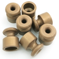 Нажмите для увеличения Изолятор пластиковый с фаской для самореза серии Царский Стиль о/у D20хH24, цвет Капучино