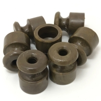 Нажмите для увеличения Изолятор пластиковый с фаской для самореза серии Царский Стиль о/у D20хH24, цвет: хаки.