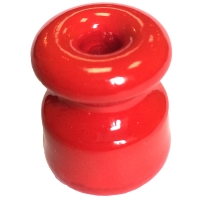 Нажмите для увеличения Изолятор керамический Царский Стиль о/у D20хH24, Рубин/ Красный