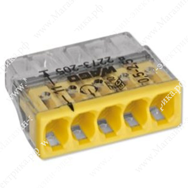 Нажмите для увеличения Клемма WAGO 2273-205