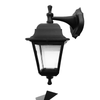 Нажмите для увеличения Светильник уличный Леда. Прозрачный, чёрный.