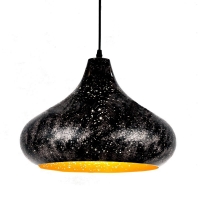 Нажмите для увеличения Светильник потолочный LOFT ASR-680 Metal RS-61, D32xH33см, Е27, цвет черный