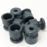 Нажмите для увеличения Изолятор пластиковый с фаской для самореза серии Царский Стиль о/у D20хH24, цвет: титан.